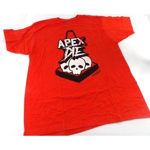 Men's Racing Tee Shirt Petrolbox Apex or Die size XL Red NWT